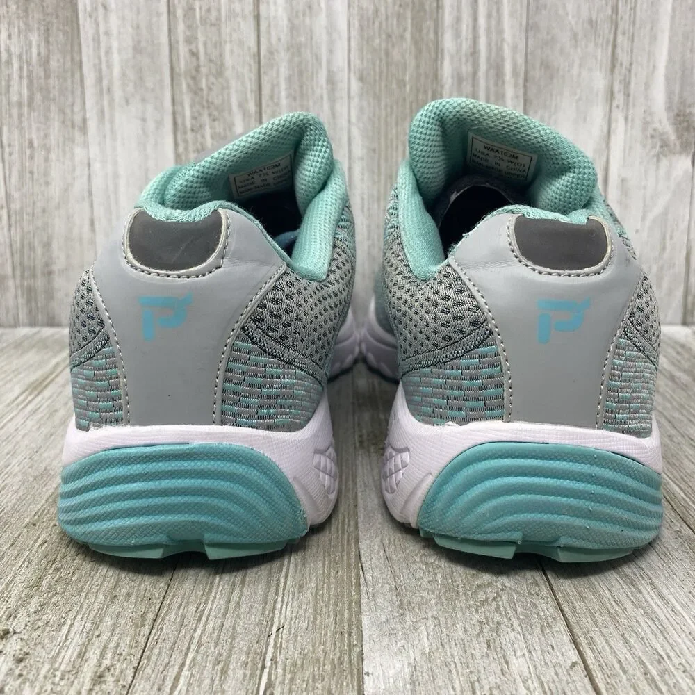PROPET ONE Grey/Mint Women's 7.5 W(D) Walking Diabetic Stability Shoe WAA102M - Picture 6 of 10